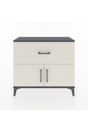 Arges Şifonyer Tek Raflı Tek Çekmeceli 2 Kapaklı 88x30x80 - S03M027V4A