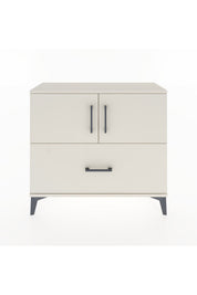 Arges Şifonyer 2 Raflı Tek Çekmeceli 2 Kapaklı 88x30x80 - S03M028V1A