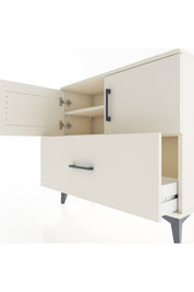 Arges Şifonyer 2 Raflı Tek Çekmeceli 2 Kapaklı 88x30x80 - S03M028V1A