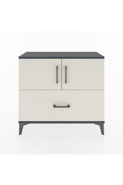 Arges Şifonyer 2 Raflı Tek Çekmeceli 2 Kapaklı 88x30x80 - S03M028V4A