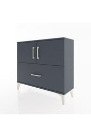 Arges Şifonyer 2 Raflı Tek Çekmeceli 2 Kapaklı 88x30x80 - S03M028V5A