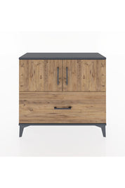 Arges Şifonyer 2 Raflı Tek Çekmeceli 2 Kapaklı 88x30x80 - S03M028V6A