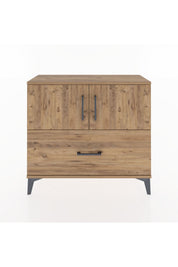 Arges Şifonyer 2 Raflı Tek Çekmeceli 2 Kapaklı 88x30x80 - S03M028V9A