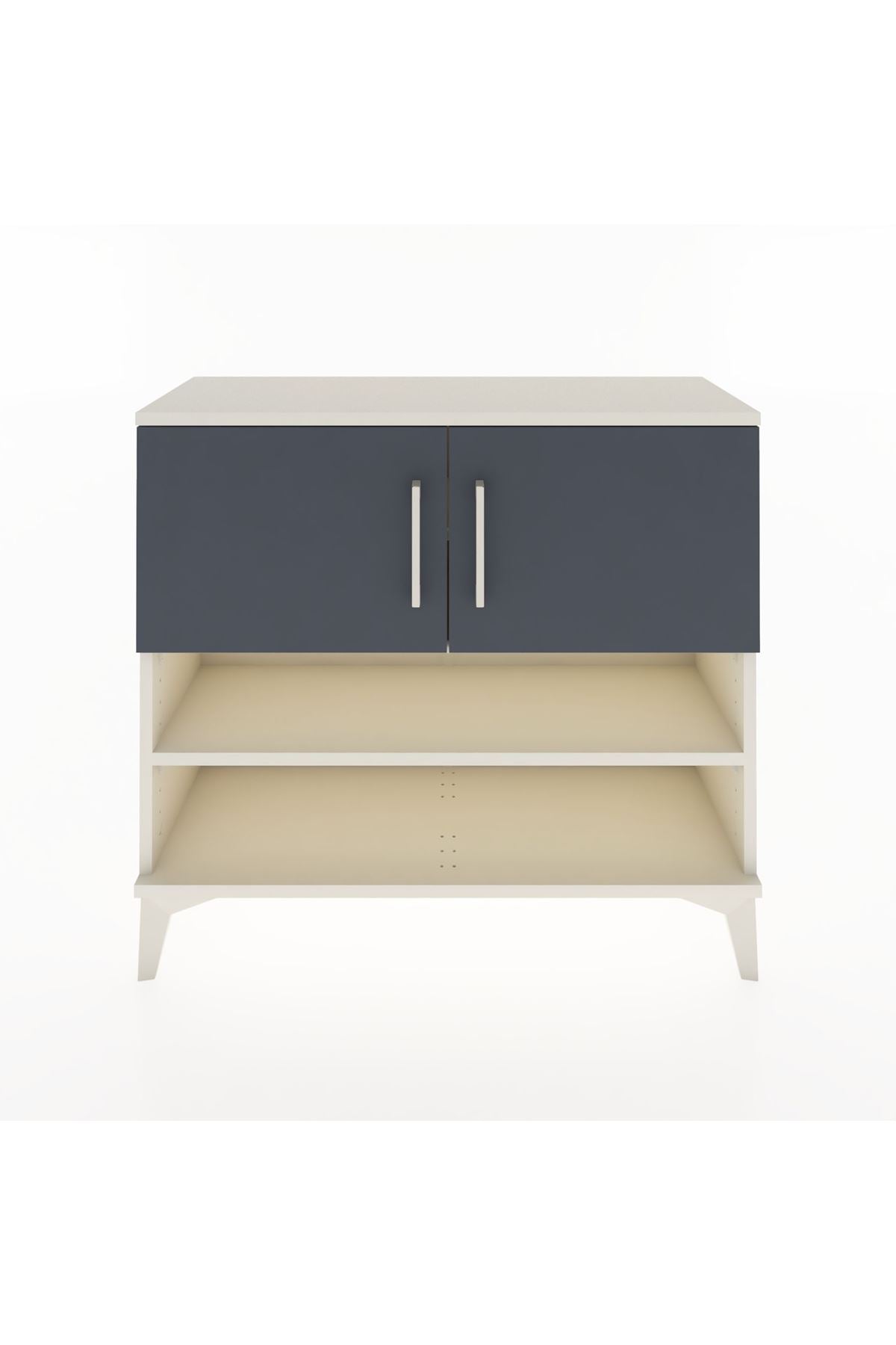 Arges Şifonyer 3 Raflı 2 Kapaklı 88x30x80 - S03M029V2A