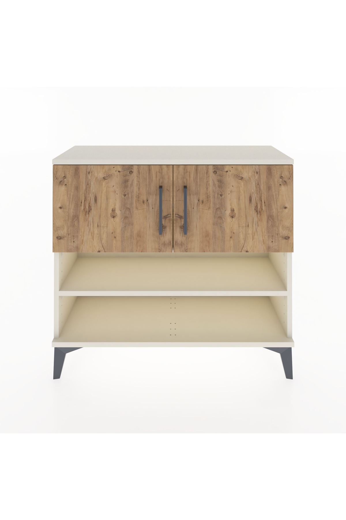 Arges Şifonyer 3 Raflı 2 Kapaklı 88x30x80 - S03M029V3A