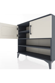 Arges Şifonyer 3 Raflı 2 Kapaklı 88x30x80 - S03M029V4A