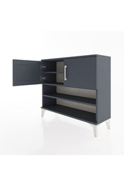 Arges Şifonyer 3 Raflı 2 Kapaklı 88x30x80 - S03M029V5A