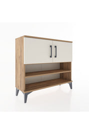 Arges Şifonyer 3 Raflı 2 Kapaklı 88x30x80 - S03M029V7A