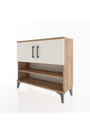 Arges Şifonyer 3 Raflı 2 Kapaklı 88x30x80 - S03M029V7A