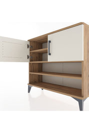 Arges Şifonyer 3 Raflı 2 Kapaklı 88x30x80 - S03M029V7A