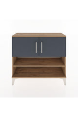 Arges Şifonyer 3 Raflı 2 Kapaklı 88x30x80