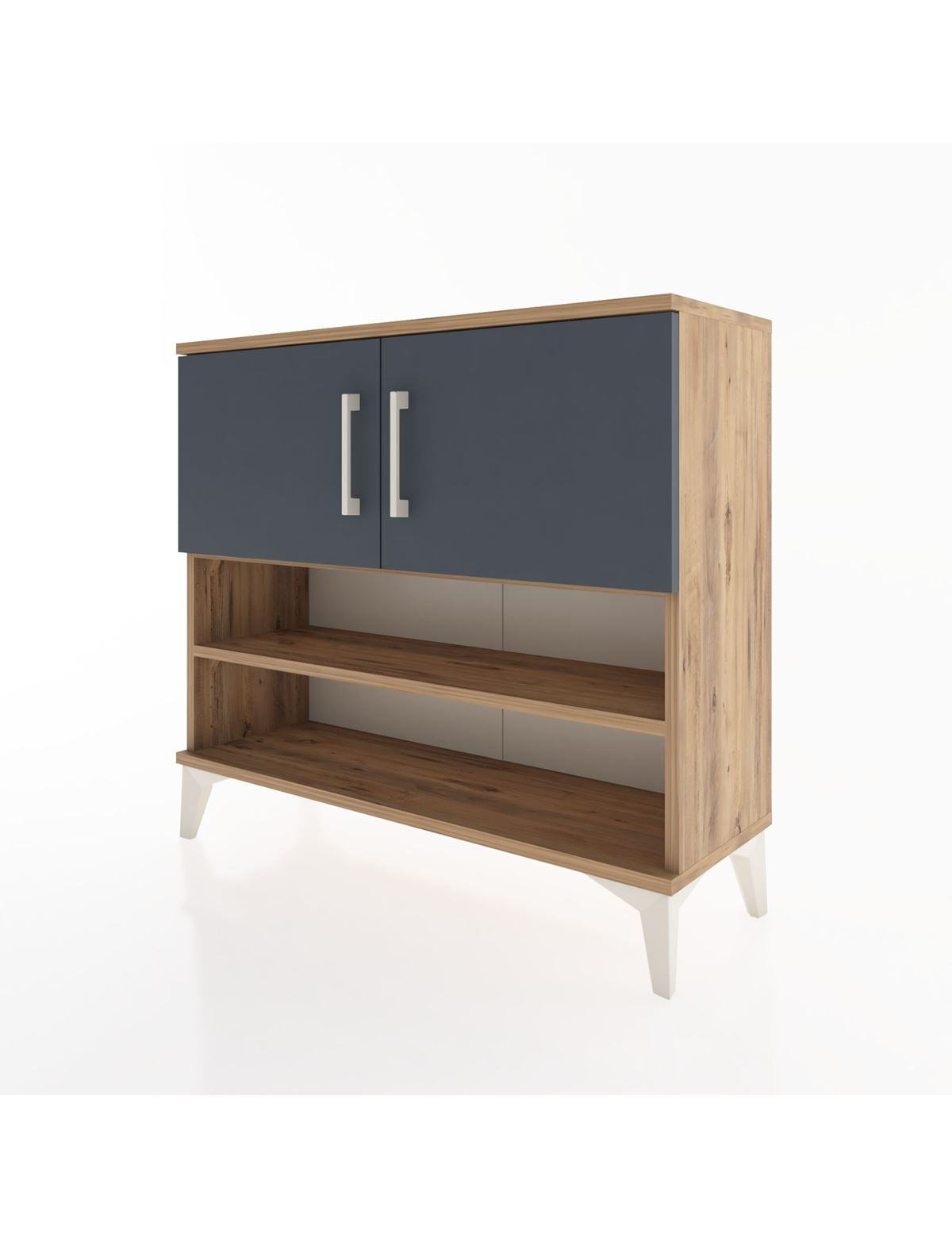 Arges Şifonyer 3 Raflı 2 Kapaklı 88x30x80 - S03M029V8A