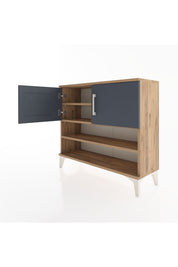 Arges Şifonyer 3 Raflı 2 Kapaklı 88x30x80 - S03M029V8A