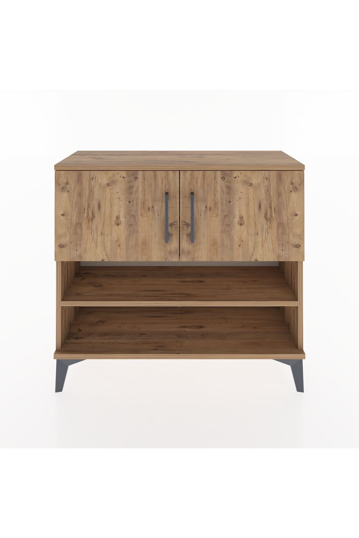 Arges Şifonyer 3 Raflı 2 Kapaklı 88x30x80 - S03M029V9A