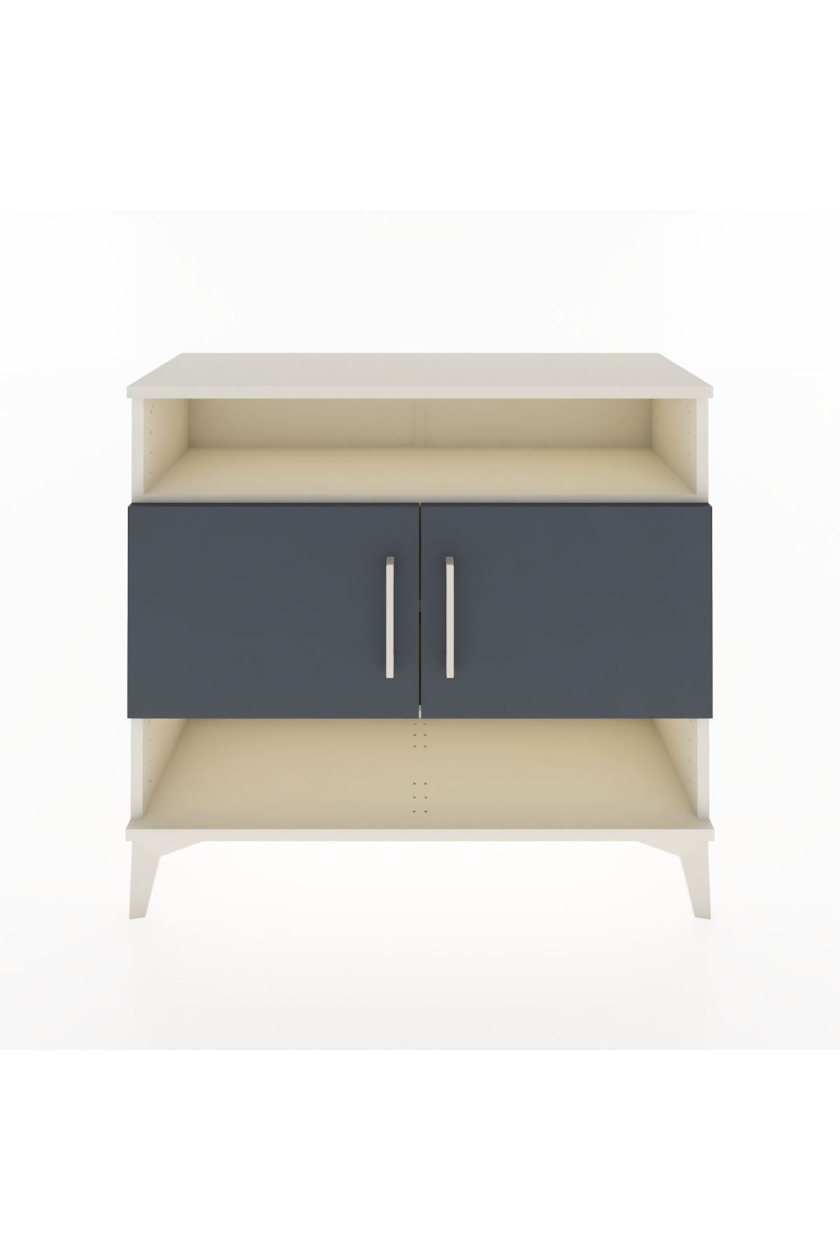 Arges Şifonyer 3 Raflı 2 Kapaklı 88x30x80 - S03M030V2A