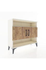 Arges Şifonyer 3 Raflı 2 Kapaklı 88x30x80 - S03M030V3A