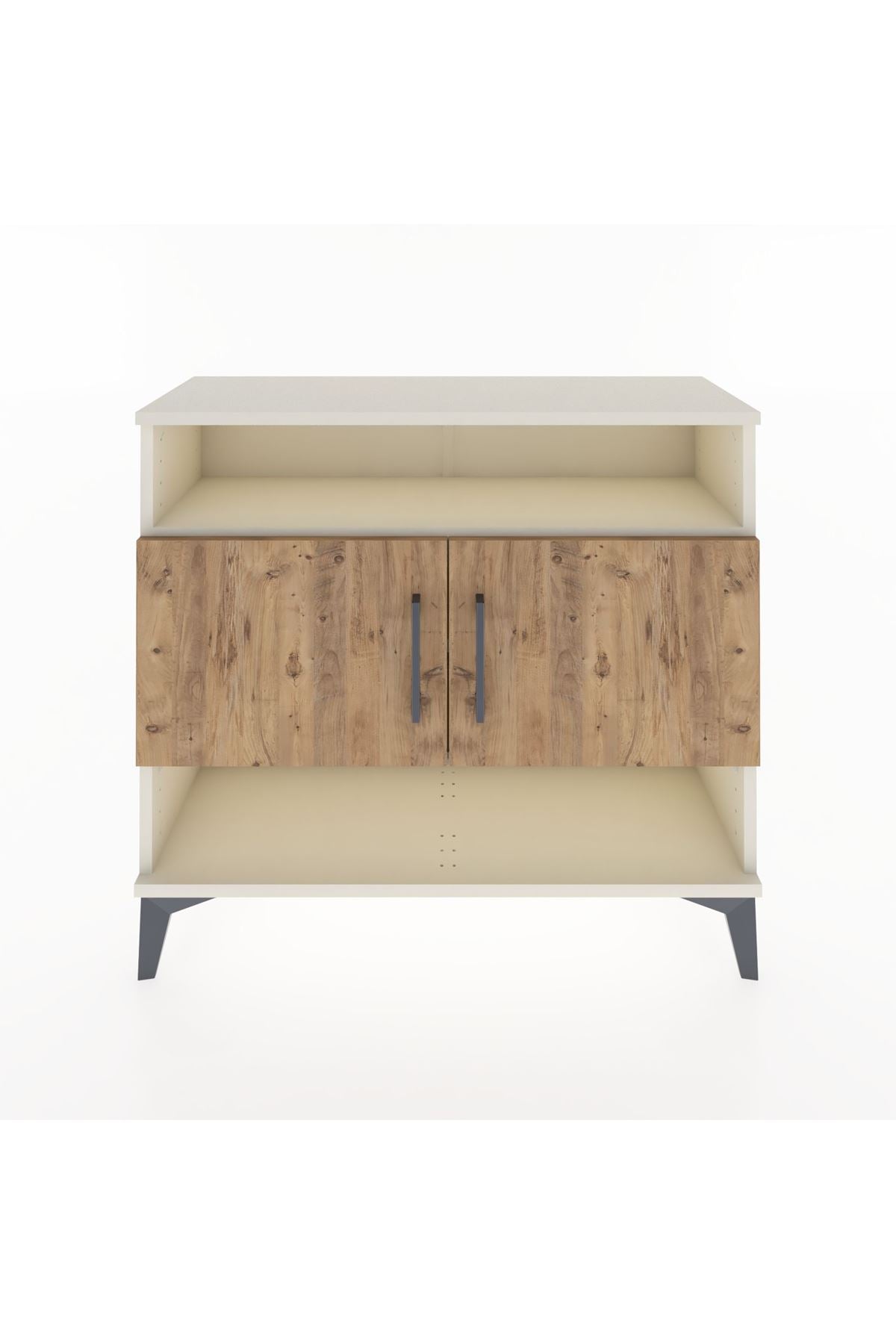 Arges Şifonyer 3 Raflı 2 Kapaklı 88x30x80 - S03M030V3A