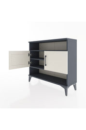 Arges Şifonyer 3 Raflı 2 Kapaklı 88x30x80 - S03M030V4A