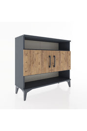 Arges Şifonyer 3 Raflı 2 Kapaklı 88x30x80 - S03M030V6A