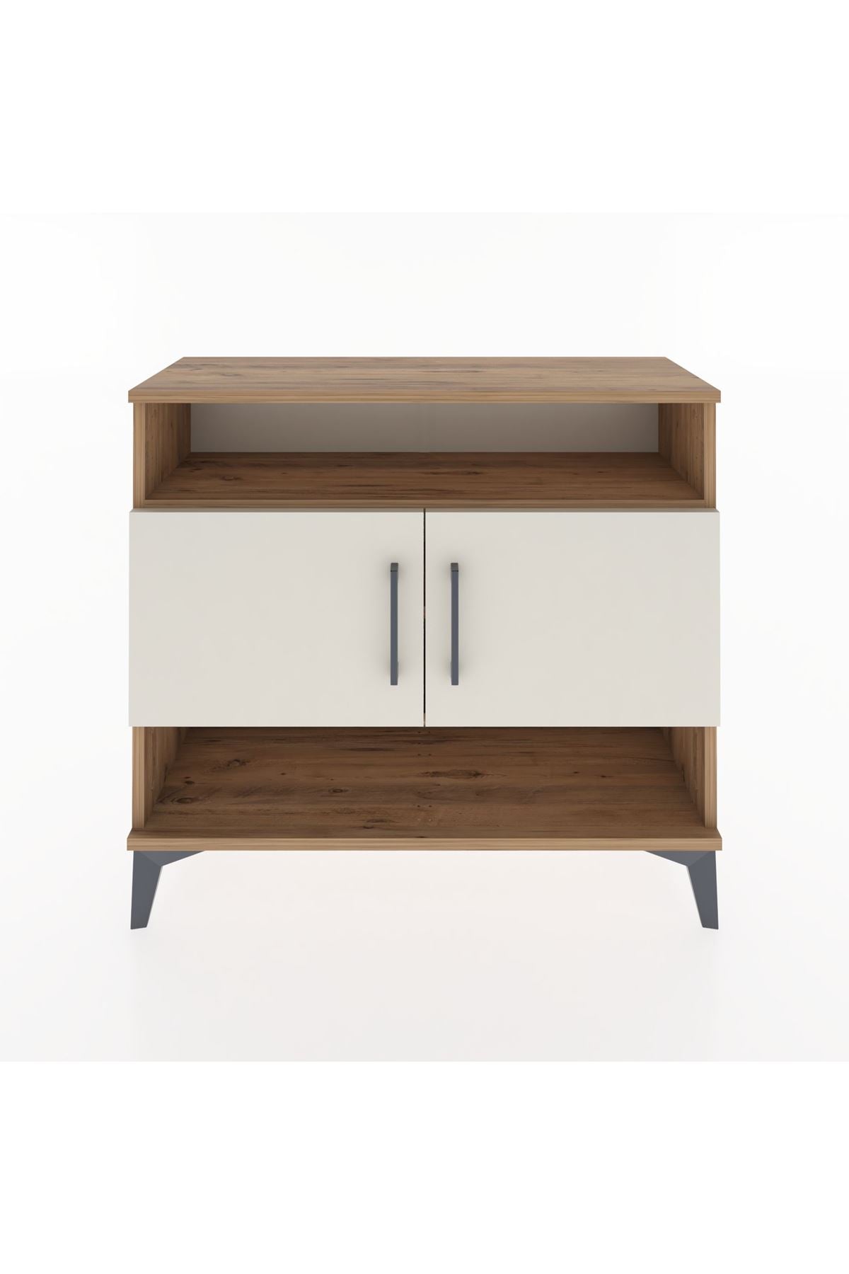 Arges Şifonyer 3 Raflı 2 Kapaklı 88x30x80 - S03M030V7A