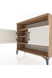 Arges Şifonyer 3 Raflı 2 Kapaklı 88x30x80 - S03M030V7A