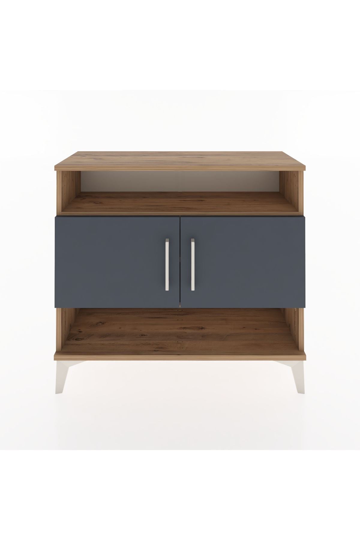 Arges Şifonyer 3 Raflı 2 Kapaklı 88x30x80 - S03M030V8A