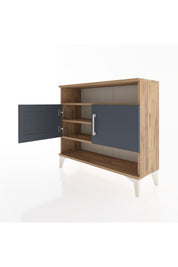 Arges Şifonyer 3 Raflı 2 Kapaklı 88x30x80 - S03M030V8A