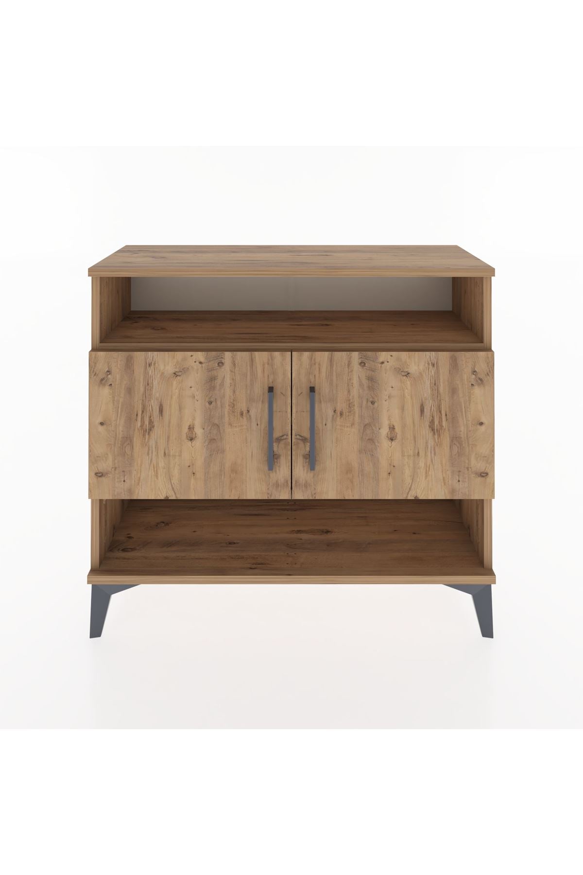 Arges Şifonyer 3 Raflı 2 Kapaklı 88x30x80 - S03M030V9A