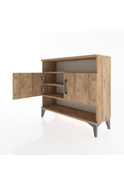Arges Şifonyer 3 Raflı 2 Kapaklı 88x30x80 - S03M030V9A