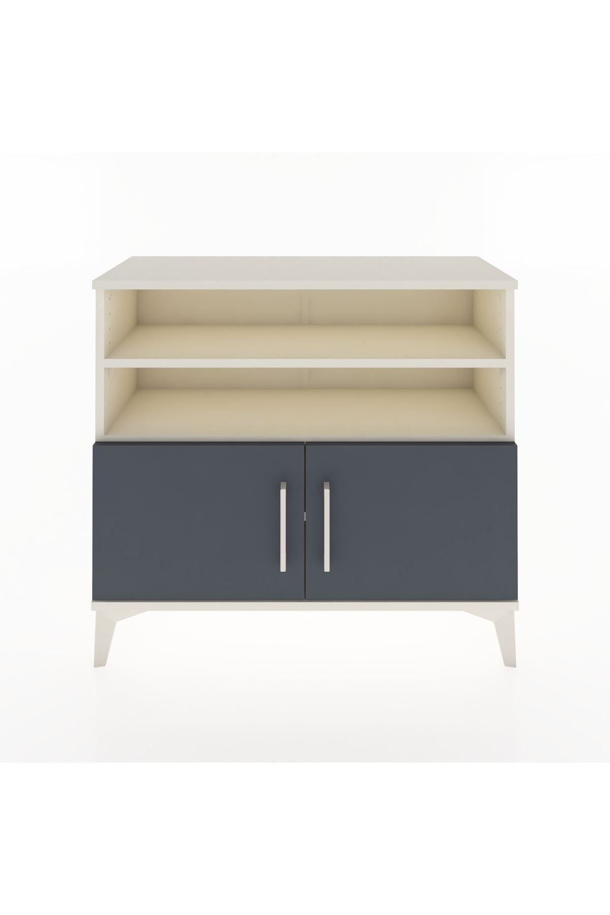 Arges Şifonyer 3 Raflı 2 Kapaklı 88x30x80 - S03M031V2A