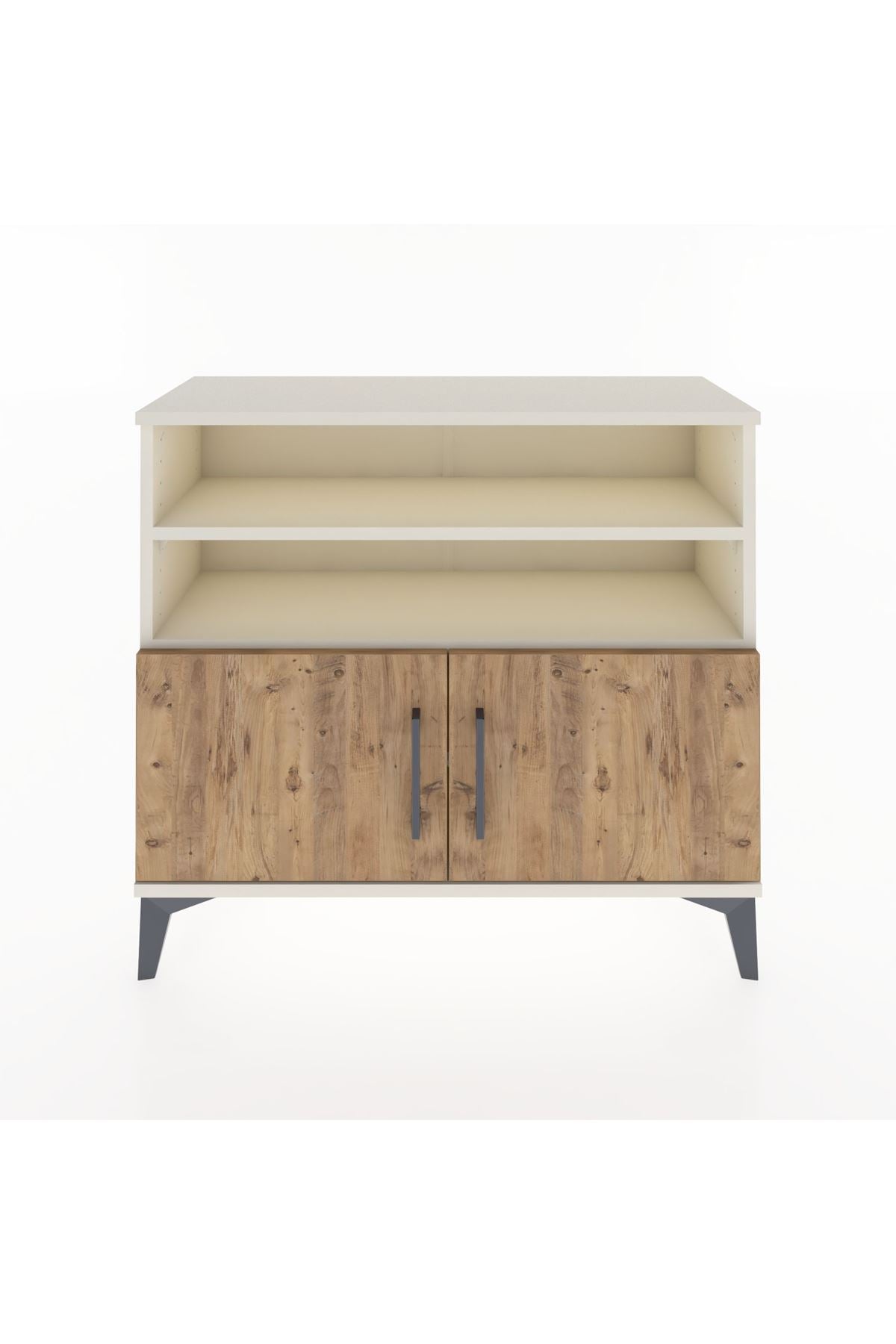 Arges Şifonyer 3 Raflı 2 Kapaklı 88x30x80 - S03M031V3A