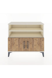 Arges Şifonyer 3 Raflı 2 Kapaklı 88x30x80 - S03M031V3A
