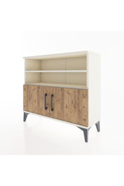 Arges Şifonyer 3 Raflı 2 Kapaklı 88x30x80 - S03M031V3A
