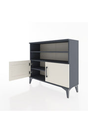 Arges Şifonyer 3 Raflı 2 Kapaklı 88x30x80 - S03M031V4A