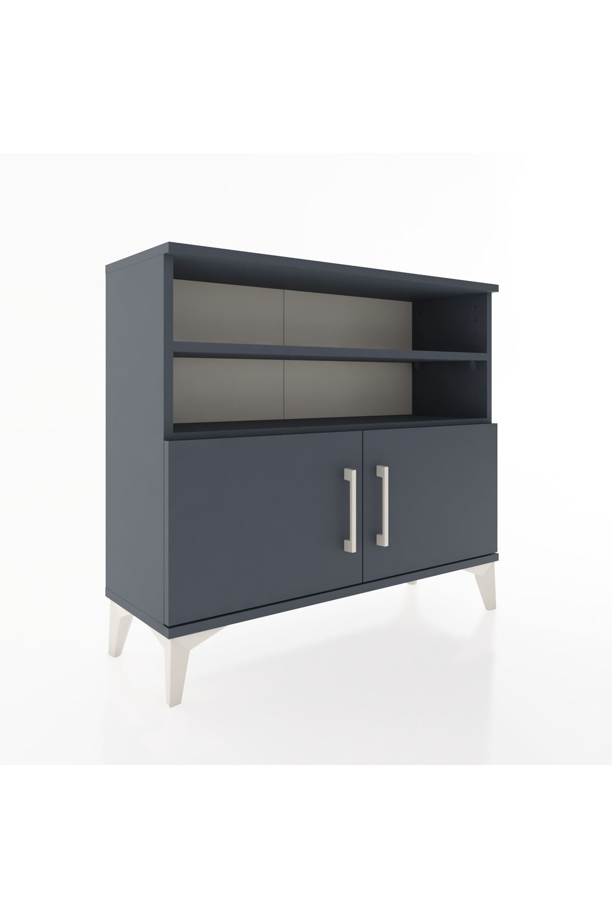 Arges Şifonyer 3 Raflı 2 Kapaklı 88x30x80 - S03M031V5A