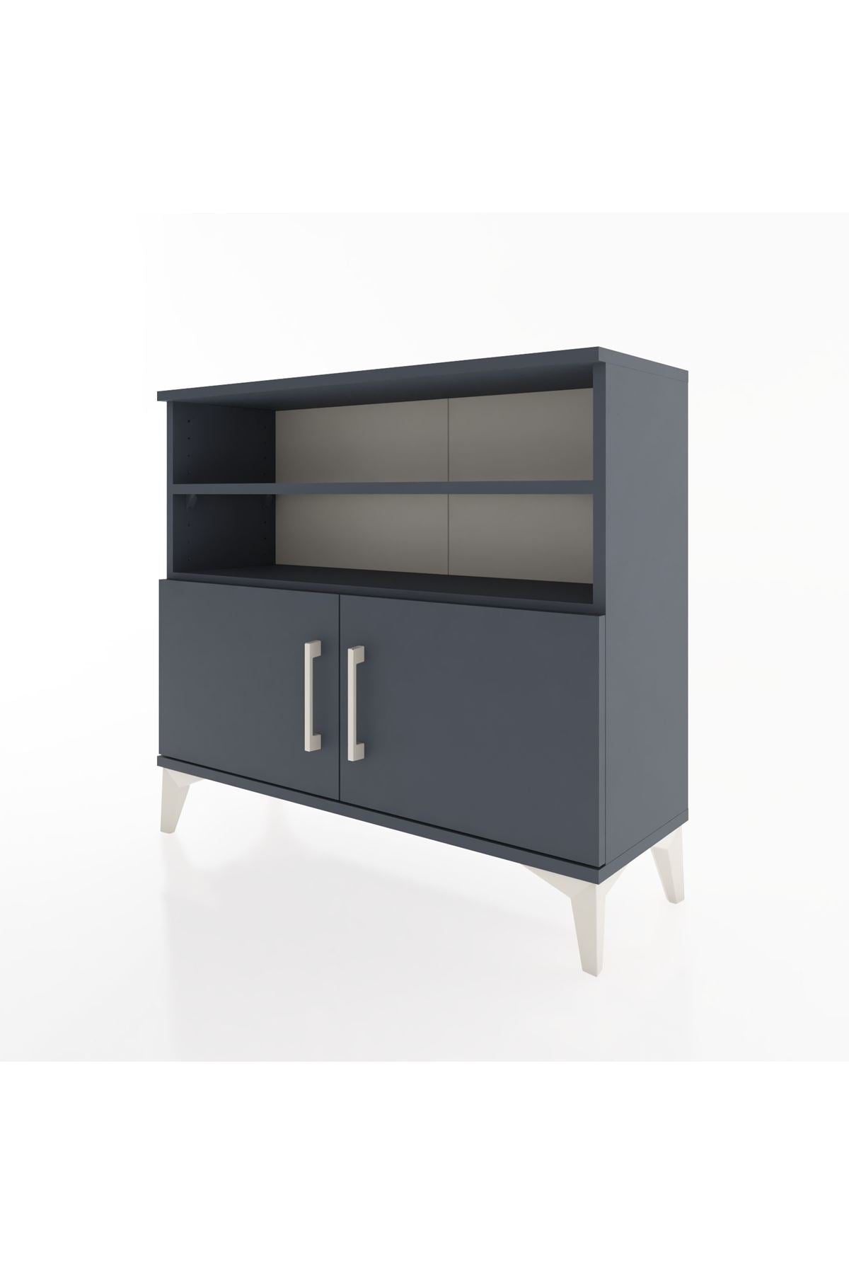Arges Şifonyer 3 Raflı 2 Kapaklı 88x30x80 - S03M031V5A