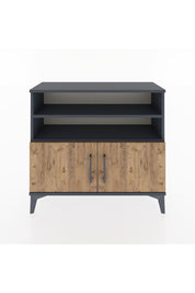 Arges Şifonyer 3 Raflı 2 Kapaklı 88x30x80 - S03M031V6A