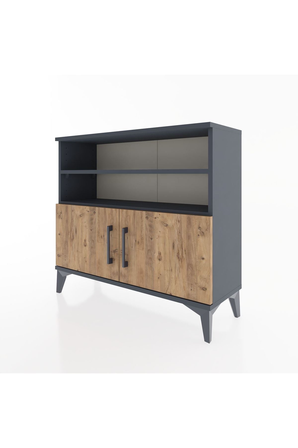 Arges Şifonyer 3 Raflı 2 Kapaklı 88x30x80 - S03M031V6A