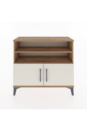Arges Şifonyer 3 Raflı 2 Kapaklı 88x30x80 - S03M031V7A