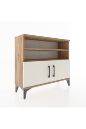 Arges Şifonyer 3 Raflı 2 Kapaklı 88x30x80 - S03M031V7A