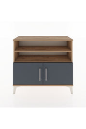 Arges Şifonyer 3 Raflı 2 Kapaklı 88x30x80 - S03M031V8A