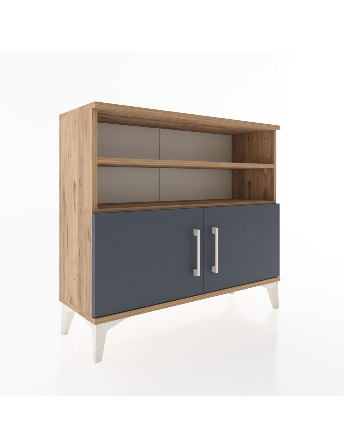 Arges Şifonyer 3 Raflı 2 Kapaklı 88x30x80 - S03M031V8A