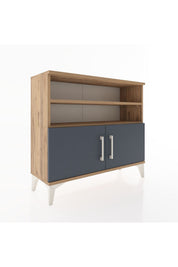 Arges Şifonyer 3 Raflı 2 Kapaklı 88x30x80 - S03M031V8A