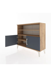 Arges Şifonyer 3 Raflı 2 Kapaklı 88x30x80 - S03M031V8A