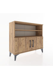 Arges Şifonyer 3 Raflı 2 Kapaklı 88x30x80 - S03M031V9A