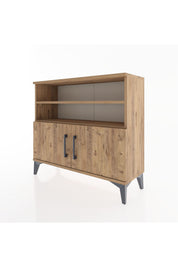 Arges Şifonyer 3 Raflı 2 Kapaklı 88x30x80 - S03M031V9A