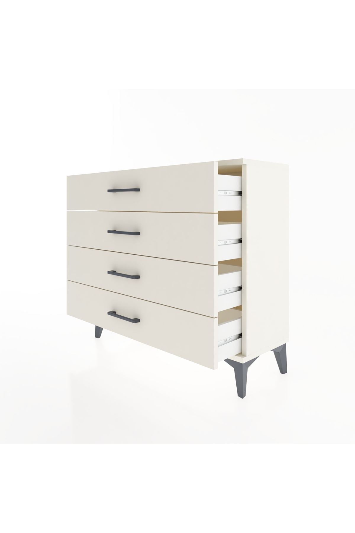 Arges Şifonyer 4 Çekmeceli 88x30x80 - S03M001V1A