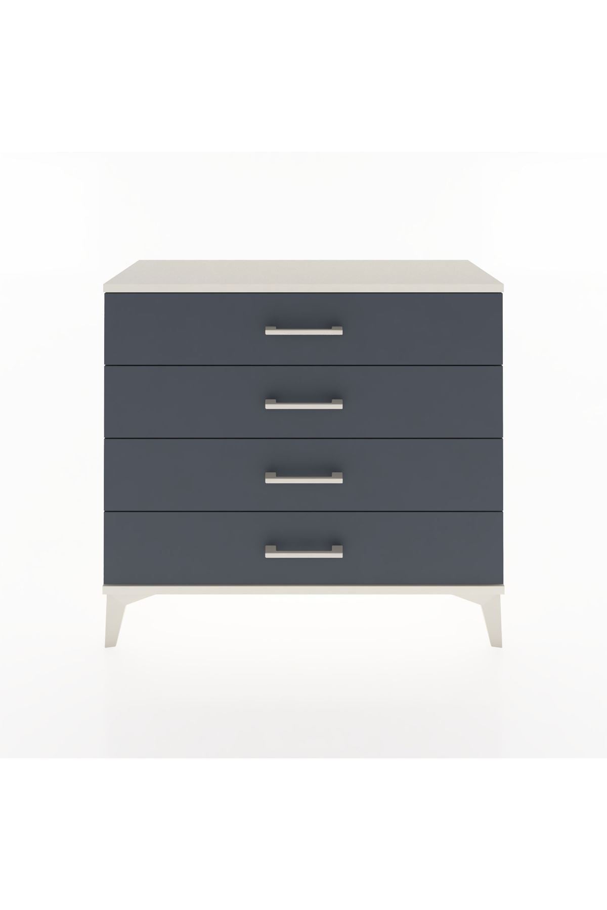 Arges Şifonyer 4 Çekmeceli 88x30x80 - S03M001V2A