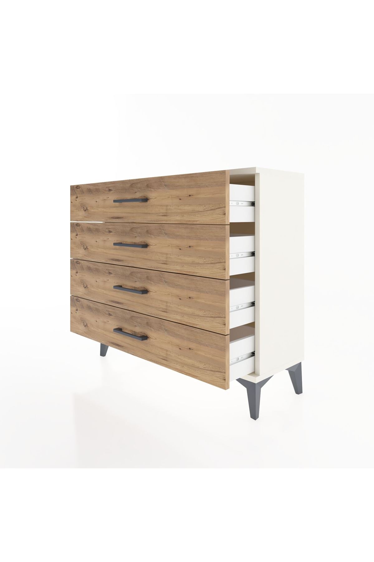 Arges Şifonyer 4 Çekmeceli 88x30x80 - S03M001V3A