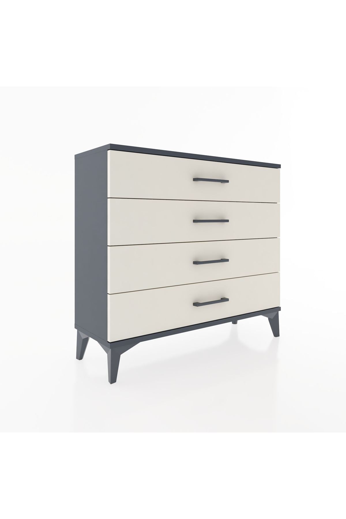 Arges Şifonyer 4 Çekmeceli 88x30x80 - S03M001V4A